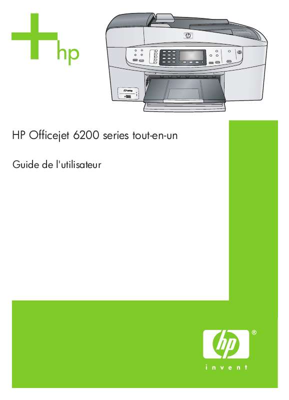 Guide utilisation HP OFFICEJET 6200 ALL-IN-ONE PRINTER  de la marque HP