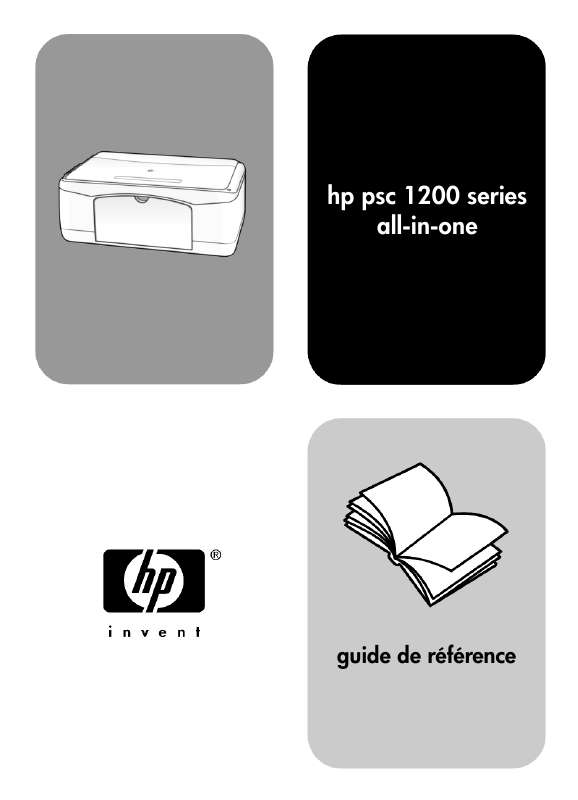 Guide utilisation HP PSC 1200 ALL-IN-ONE PRINTER  de la marque HP