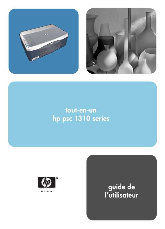 Guide utilisation HP PSC 1310 ALL-IN-ONE  de la marque HP