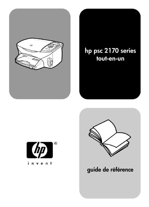 Guide utilisation HP PSC 2170 ALL-IN-ONE  de la marque HP