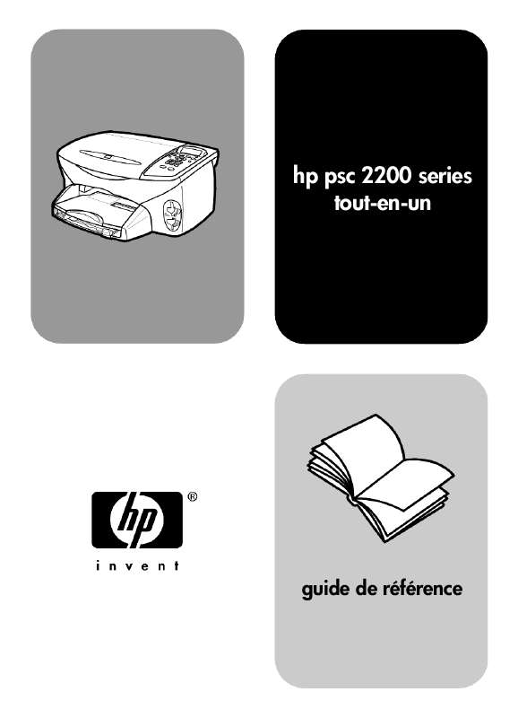 Guide utilisation HP PSC 2200  de la marque HP