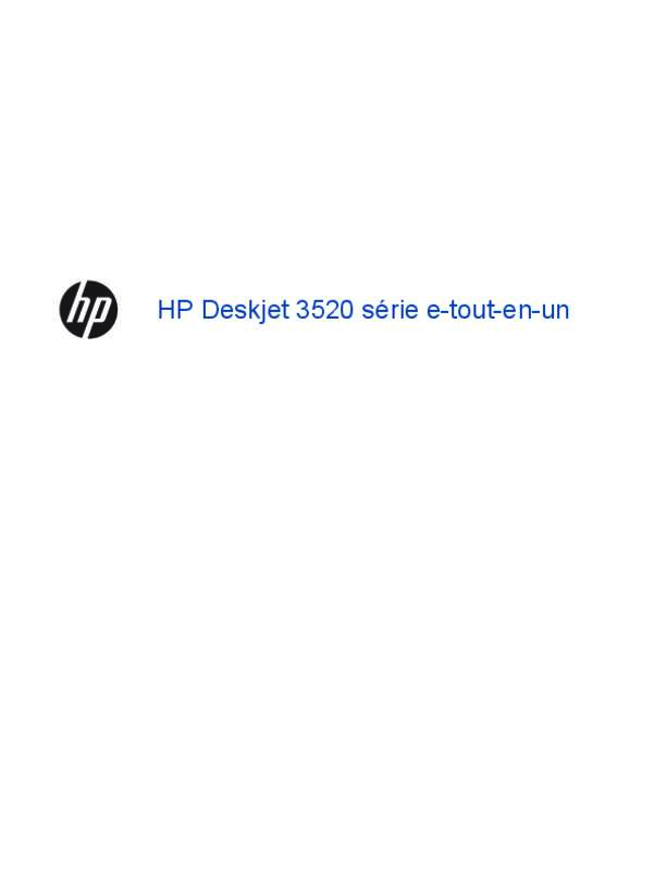 Guide utilisation HP DESKJET 3522  de la marque HP