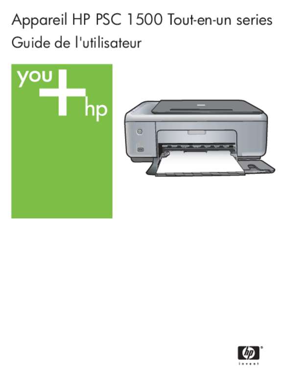 Guide utilisation HP DJ 1510  de la marque HP