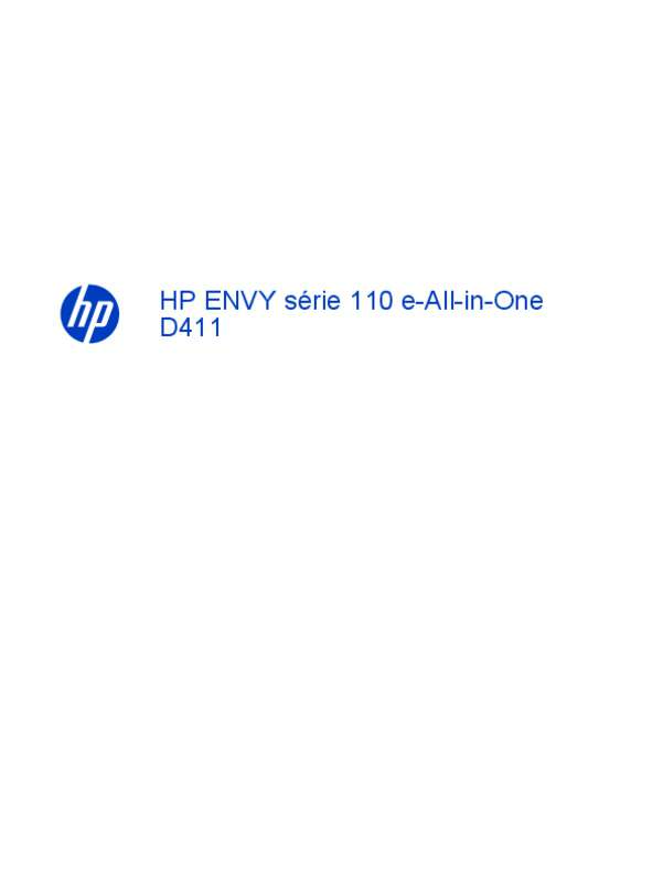 Guide utilisation HP ENVY 110 EAIO  de la marque HP