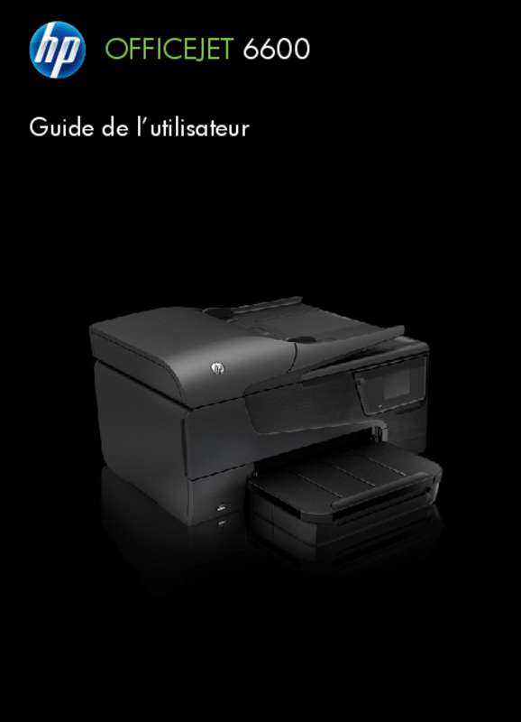 Guide utilisation HP OFFICEJET 6600  de la marque HP