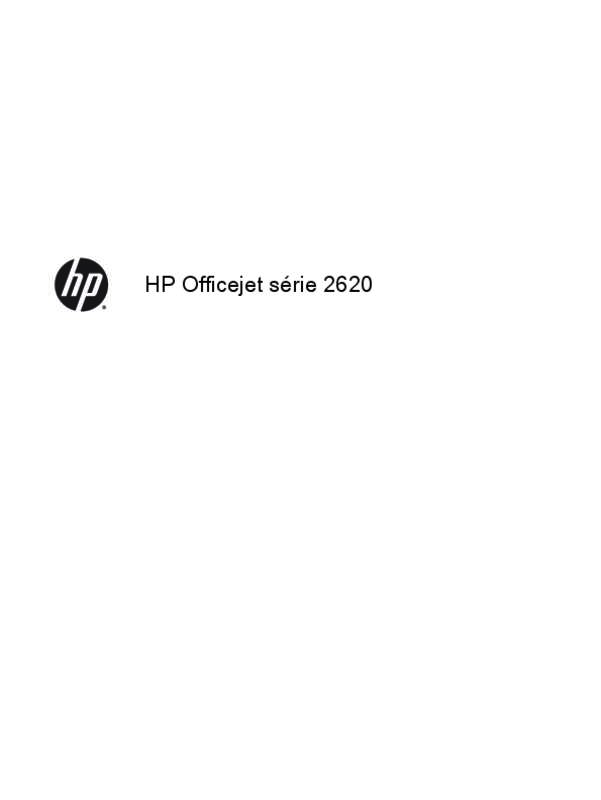 Guide utilisation HP OFFICEJET 2620  de la marque HP