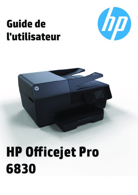 Guide utilisation HP OFFICEJET 6830  de la marque HP