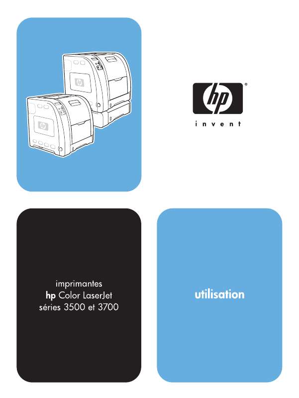 Guide utilisation HP COLOR LASERJET 3500  de la marque HP