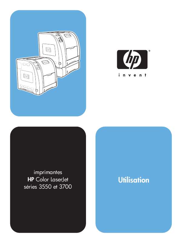 Guide utilisation HP COLOR LASERJET 3700  de la marque HP