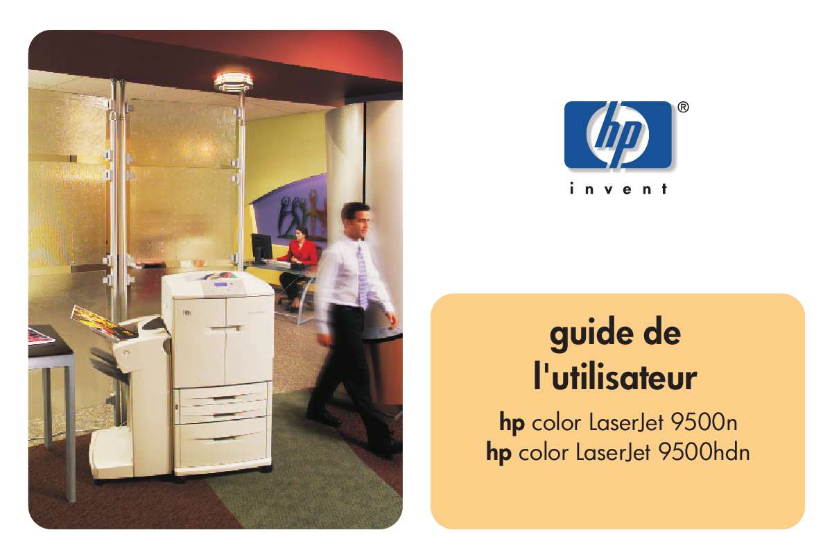 Guide utilisation HP COLOR LASERJET 9500  de la marque HP