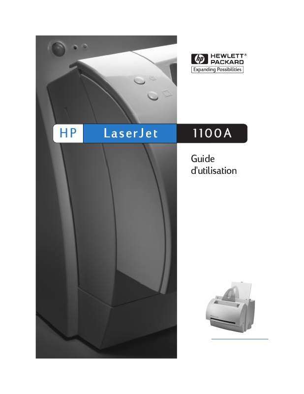 Guide utilisation HP LASERJET 1100 ALL-IN-ONE PRINTER  de la marque HP