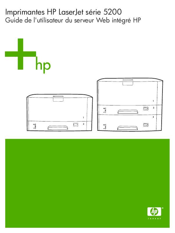 Guide utilisation HP LASERJET 5200  de la marque HP