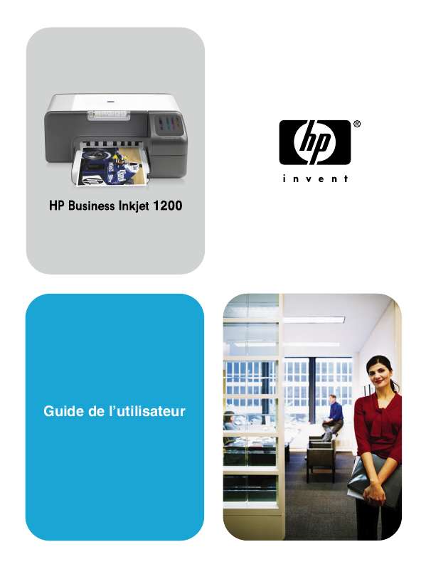 Guide utilisation HP BUSINESS INKJET 1200  de la marque HP