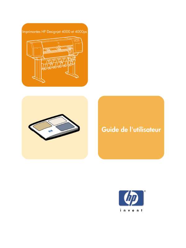 Guide utilisation HP DESIGNJET 4000  de la marque HP