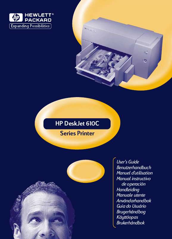Guide utilisation HP DESKJET 610/612C  de la marque HP