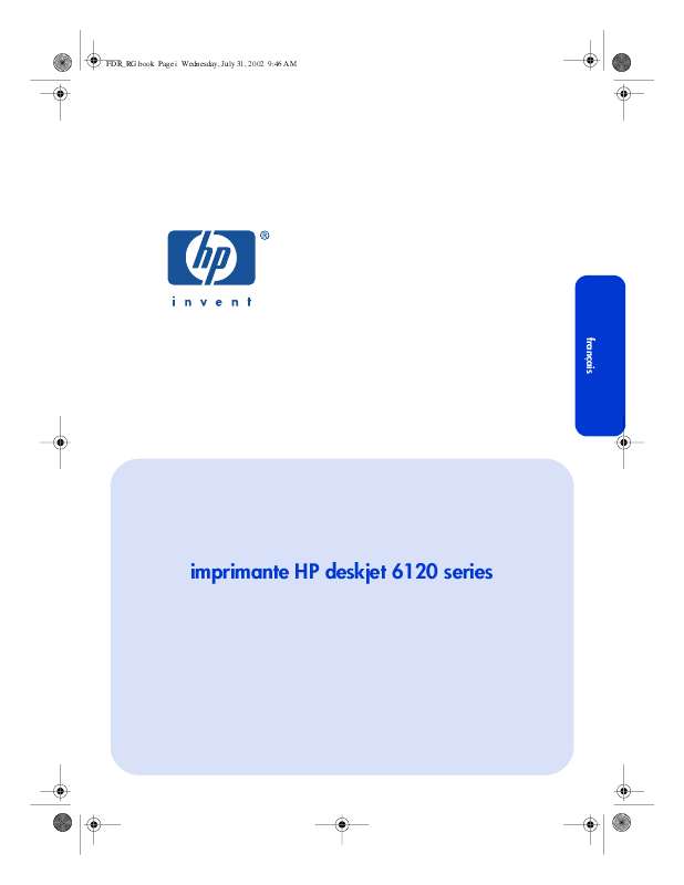 Guide utilisation HP DESKJET 6122  de la marque HP