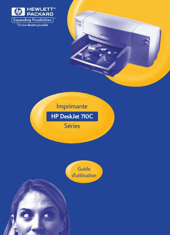 Guide utilisation HP DESKJET 710/712C  de la marque HP