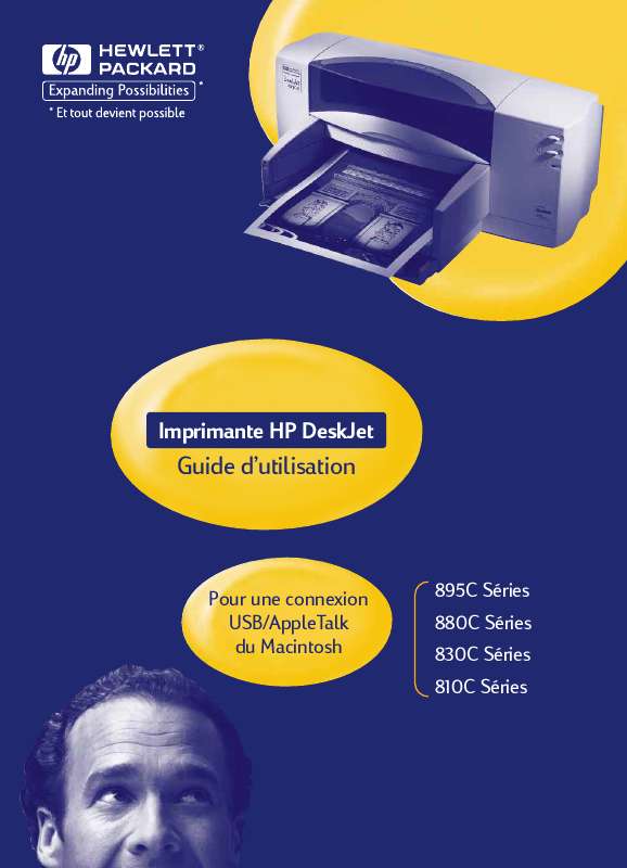 Guide utilisation HP DESKJET 830/832C  de la marque HP