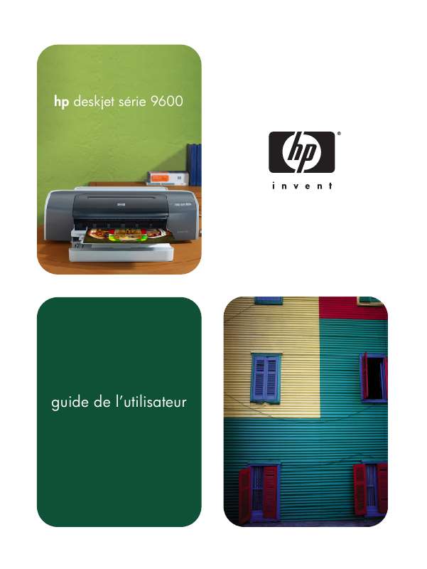 Guide utilisation HP DESKJET 9600  de la marque HP
