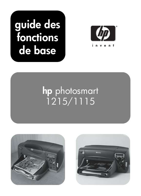 Guide utilisation HP PHOTOSMART 1115  de la marque HP