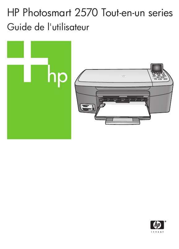 Guide utilisation HP PHOTOSMART 2570 ALL-IN-ONE  de la marque HP