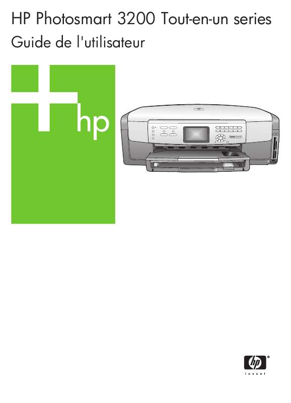 Guide utilisation HP PHOTOSMART 3200 ALL-IN-ONE  de la marque HP
