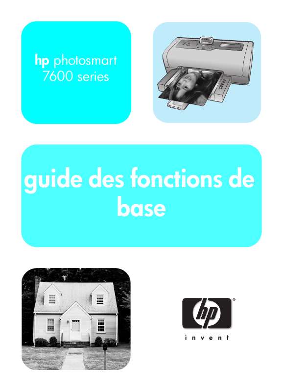 Guide utilisation HP PHOTOSMART 7600  de la marque HP