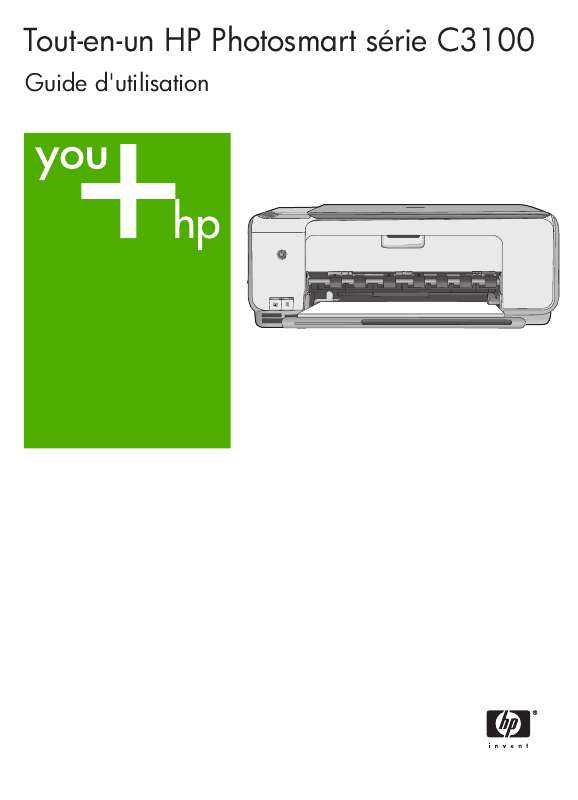 Guide utilisation HP PHOTOSMART C3100 ALL-IN-ONE  de la marque HP