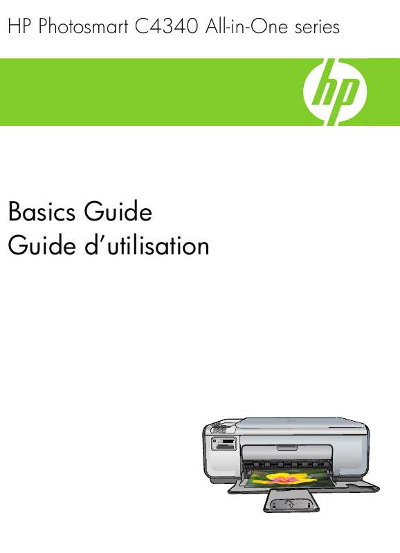 Guide utilisation HP PHOTOSMART C4340 ALL-IN-ONE  de la marque HP