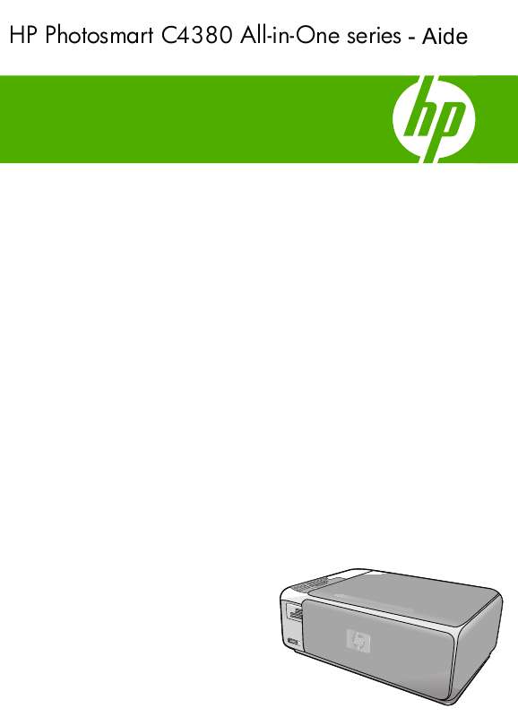 Guide utilisation HP PHOTOSMART C4380 ALL-IN-ONE  de la marque HP