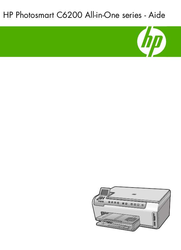 Guide utilisation HP PHOTOSMART C6200 ALL-IN-ONE  de la marque HP