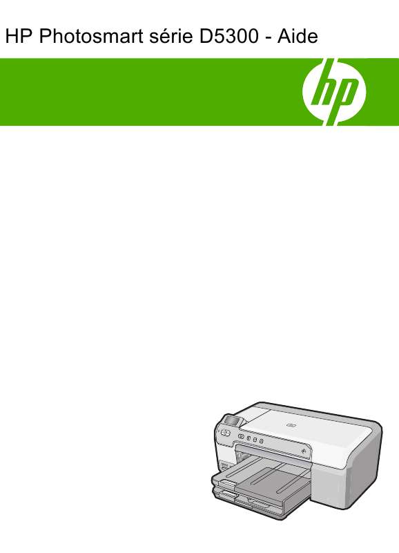 Guide utilisation HP PHOTOSMART D5300  de la marque HP