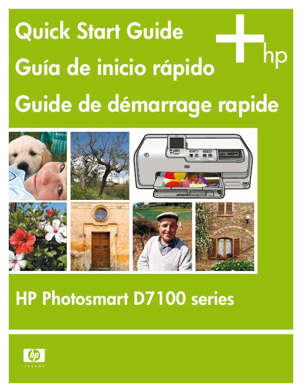 Guide utilisation HP PHOTOSMART D7145  de la marque HP