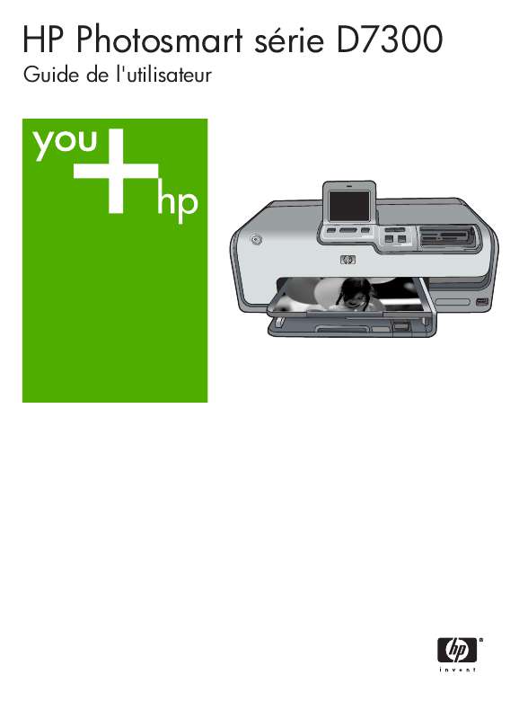 Guide utilisation HP PHOTOSMART D7300  de la marque HP
