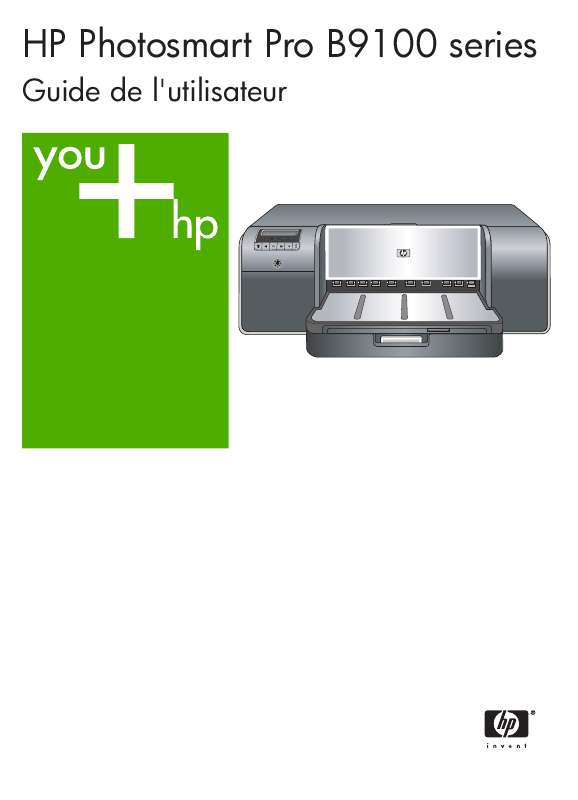 Guide utilisation HP PHOTOSMART PRO B9180  de la marque HP