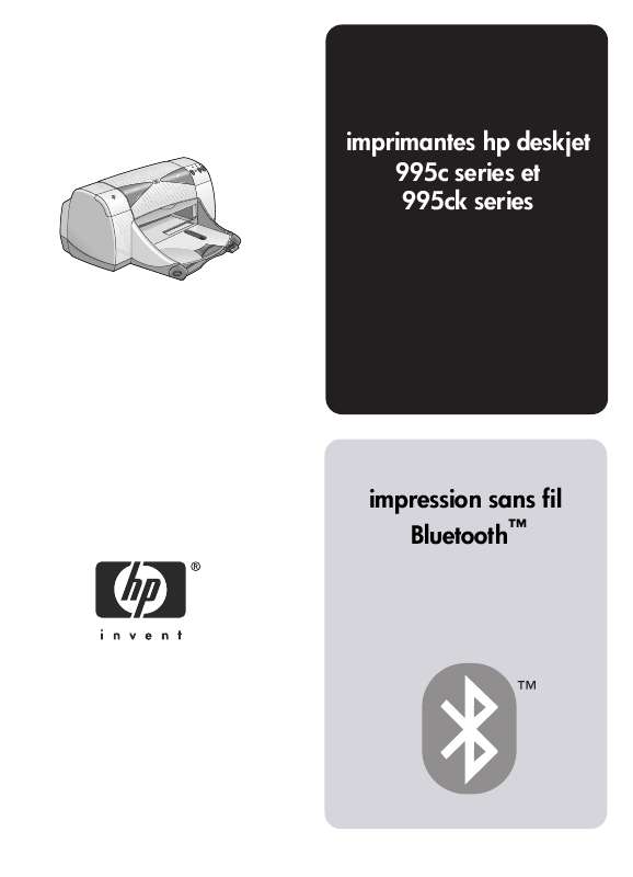 Guide utilisation HP DESKJET 995C  de la marque HP