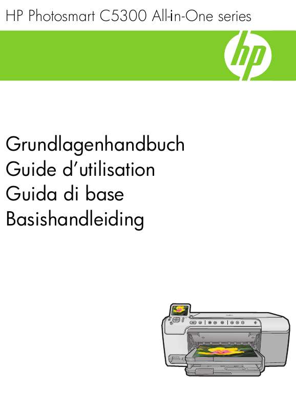 Guide utilisation HP PHOTOSMART C5380  de la marque HP