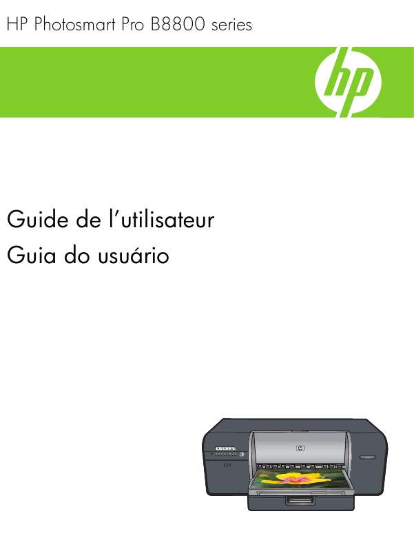 Guide utilisation HP PHOTOSMART PRO B8800  de la marque HP