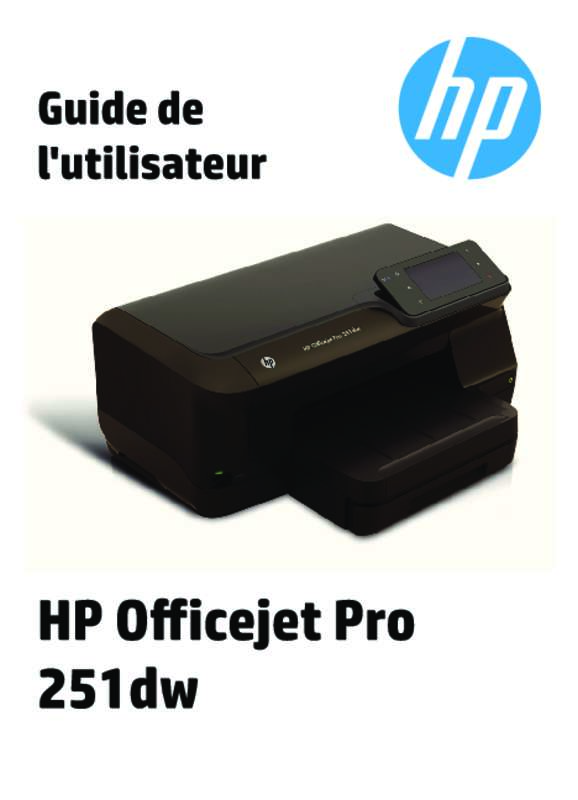 Guide utilisation HP OFFICEJET PRO 251DW  de la marque HP