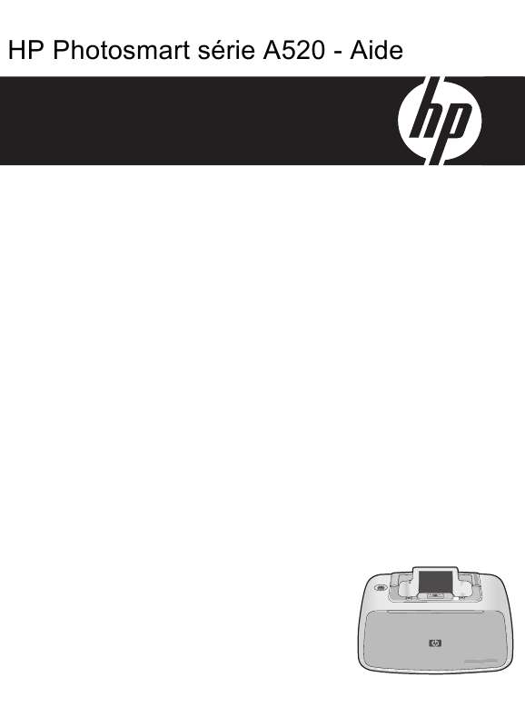 Guide utilisation HP PHOTOSMART A520  de la marque HP