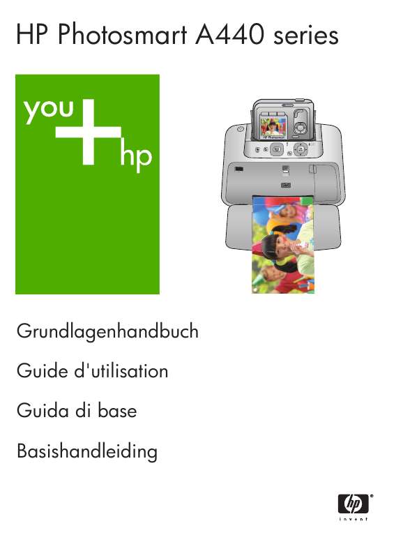 Guide utilisation HP PHOTOSMART A441  de la marque HP