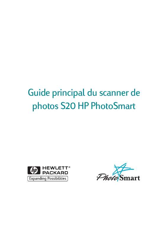 Guide utilisation HP PHOTOSMART S20 PHOTO  de la marque HP