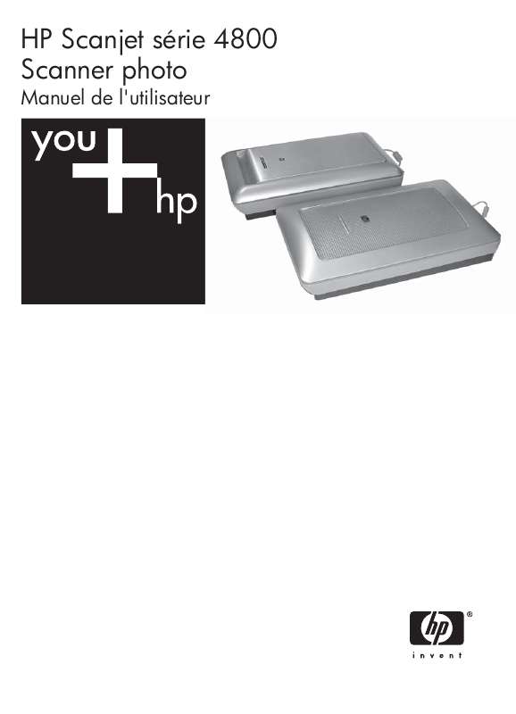 Guide utilisation HP SCANJET 4850 PHOTO SCANNER  de la marque HP