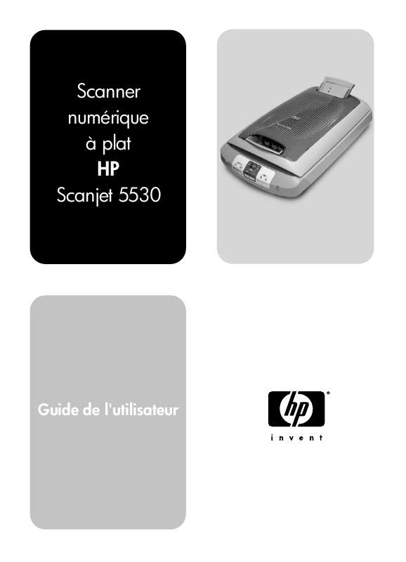 Guide utilisation HP SCANJET 5530 PHOTOSMART SCANNER  de la marque HP