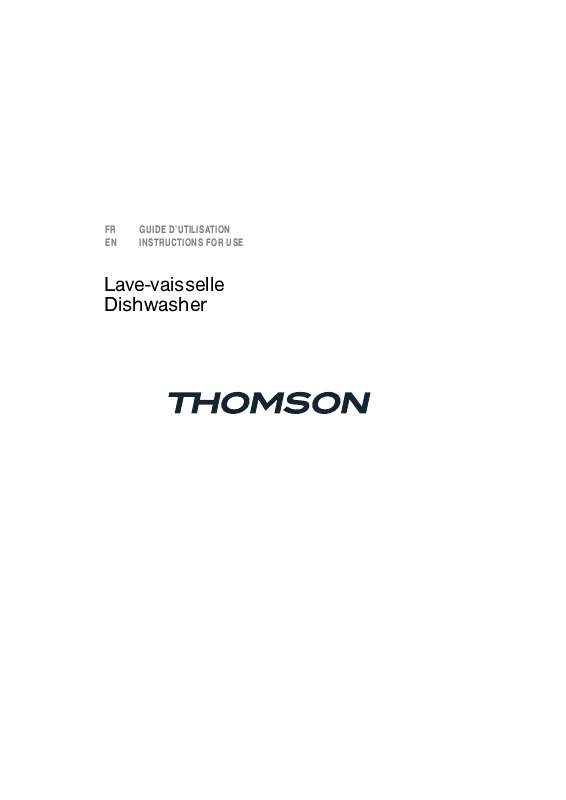 Guide utilisation THOMSON GSIT1345I de la marque THOMSON