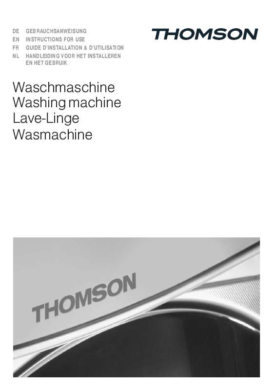 Guide utilisation THOMSON WTT5012I de la marque THOMSON