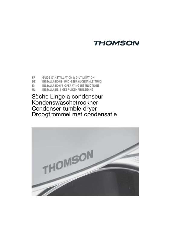 Guide utilisation THOMSON TTT5101I de la marque THOMSON