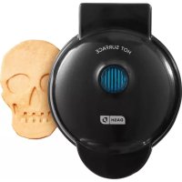 Notice Dash SKULL MINI DMWS001SB Waffle Maker