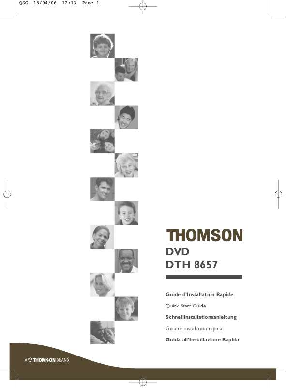 Guide utilisation THOMSON DTH 8657  de la marque THOMSON