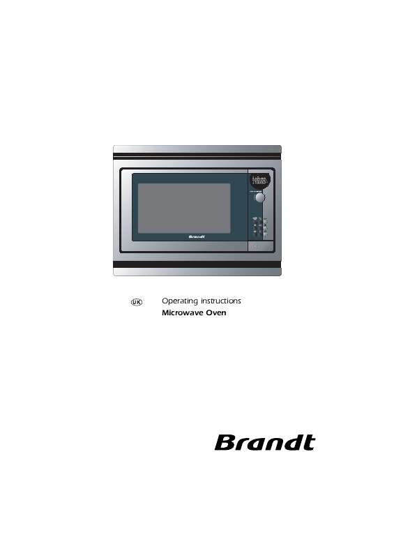 Guide utilisation BRANDT ME250XU1 de la marque BRANDT